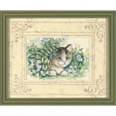 6957 Котёнок и бабочка