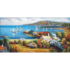 1084 Мозаика Cristal 'Бухта', 65*33 см