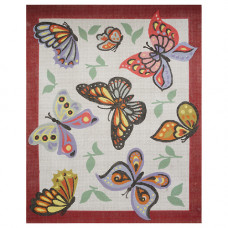 14809 Канва с рисунком 'Бабочки' 50*60 см
