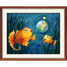 1343 Мозаика, Cristal, 50*40 см