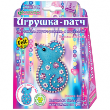 АФ 10-100 Набор для игрушки-патча 'Милая мышка' 7*4,4см Клевер
