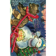 79003 Канва с рисунком 9*14см Gluriya