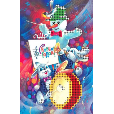 79006 Канва с рисунком 9*14см Gluriya