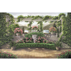 71412 Канва с рисунком Gluriya 'Уголок красоты', 40*26 см