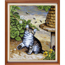 X-1143 Котенок и пчелы