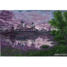 662 Монастырь в сумерках